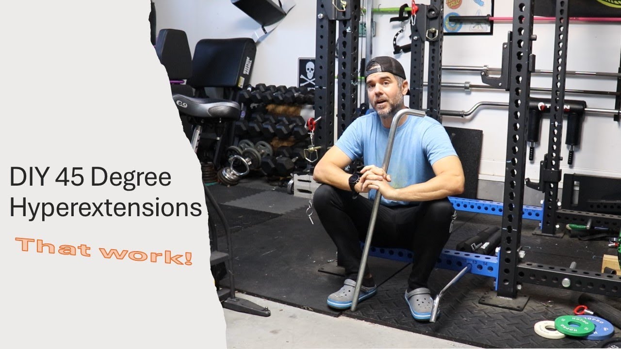 DIY 45 Degree Hyperextensions – That works!